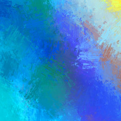 Fototapeta premium Brushed Painted Abstract Background. Brush stroked painting. Artistic vibrant and colorful wallpaper.
