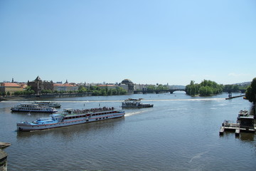 Prague Vltava River