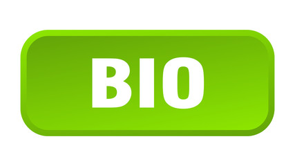 bio button. bio square 3d push button