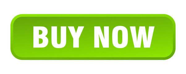 buy now button. buy now square 3d push button