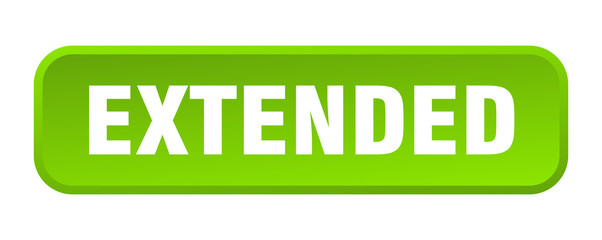 extended button. extended square 3d push button