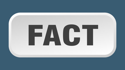 fact button. fact square 3d push button