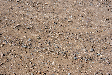 texture gravel road