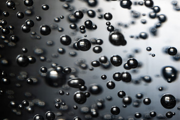 Hand Sanitizer bubbles