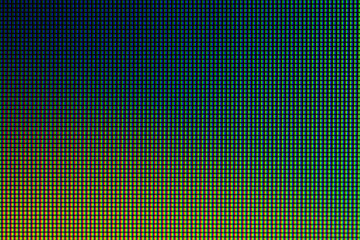 LED lights from LED computer monitor screen display panel for graphic website template. electricity or technology design.