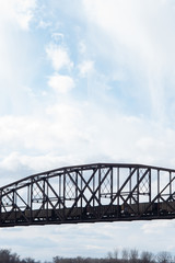 railway bridge over the river