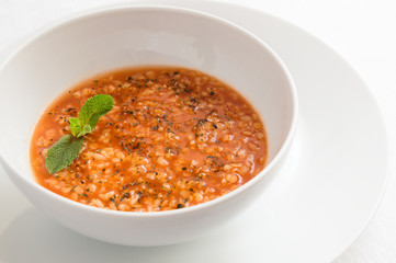 a bowl of bride soup