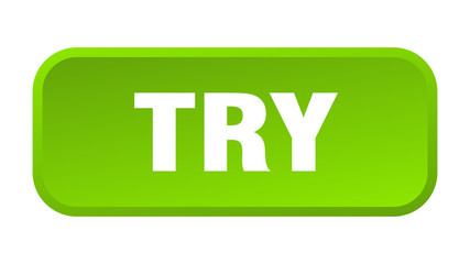 try button. try square 3d push button