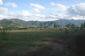 panorama of mountains