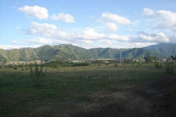 view of mountains