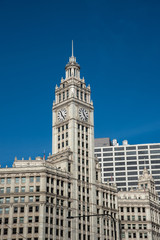 Fototapeta na wymiar Wrigley building in Chicago
