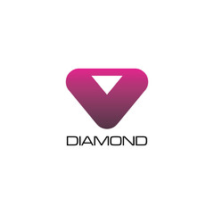 Diamond logo icon design inspiration vector illustration