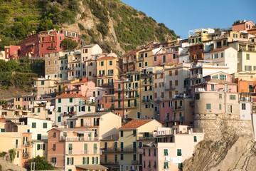 Fototapeta na wymiar Riomaggiore in Cinque Terre, Italy 