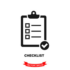 Fototapeta premium checklist vector icon, check mark icon, flat design best vector checklist illustration