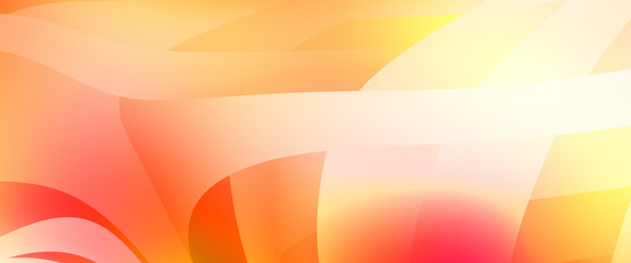 Abstract background with colorful gradient. Vibrant graphic wallpaper with stripes design. Fluid 2D illustration of modern movement.