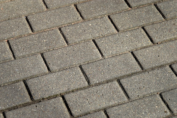 grey stone pavement road texture background