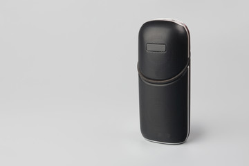 Bluetooth Portable Speaker on gray background
