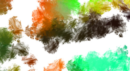 Brushed Painted Abstract Background. Brush stroked painting. Strokes of paint. 2D Illustration.