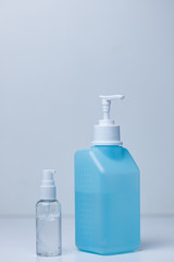 Two types of sanitizers for protection