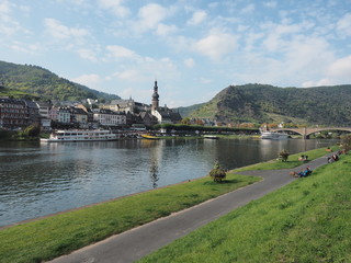 Fototapeta na wymiar Cochem an der Mosel 