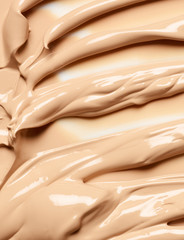Texture of liquid foundation