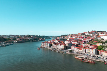 Fototapeta na wymiar Banks of River Durou, Porto, Portugal