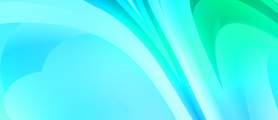 Abstract background with colorful gradient. Vibrant graphic wallpaper with stripes design. Fluid 2D illustration of modern movement.