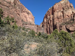 view of canyon in utah usa