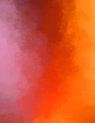 Brushed Painted Abstract Background. Brush stroked painting. Strokes of paint. 2D Illustration.