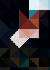 Fototapeta premium Abstract Colorful Geometrical Artwork,Abstract Graphical Art Background Texture,Modern Conceptual Art
