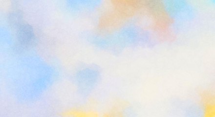 Watercolor painted background. Abstract Illustration wallpaper. Brush stroked painting. 2D Illustration.
