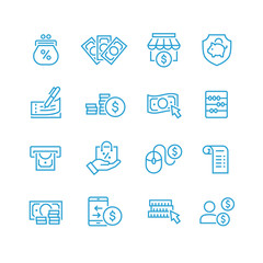 Business and finance web icon set