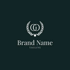 Wheat GO fashion elegance luxury logo