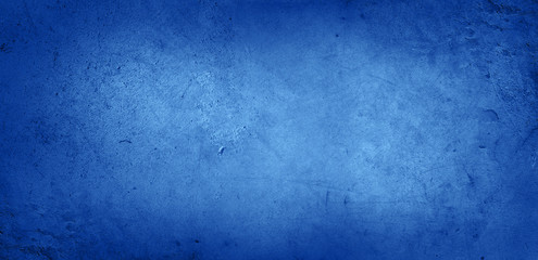 Blue textured concrete background
