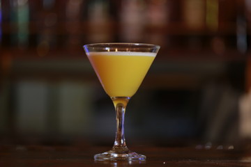 Drinks in a bar in Santiago de Chile