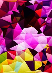 Obraz premium Abstract Colorful Geometrical Artwork,Abstract Graphical Art Background Texture,Modern Conceptual Art
