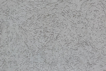 Finished wall plastering background and ready for paint in construction work