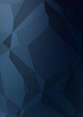 Obraz premium Polygonal background. Colorful wallpaper with geometric design. Digital 3d illustration.