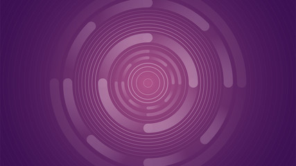 Purple Circle Technology Modern Background