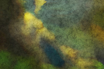 Watercolor painted background. Abstract Illustration wallpaper. Brush stroked painting. 2D Illustration.