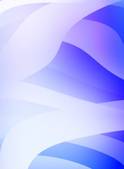 Obraz premium Abstract background with colorful gradient. Vibrant graphic wallpaper with stripes design. Fluid 2D illustration of modern movement.