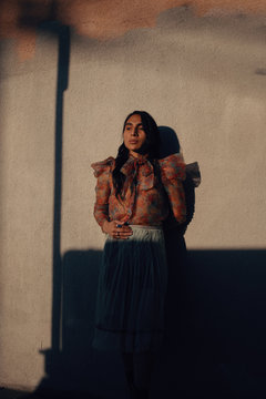 Frida Kahlo inspired street portrait 