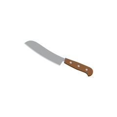 knife logo  design template