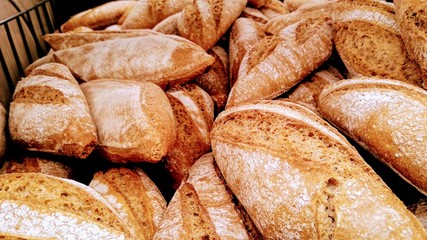 Baked whole wheat bread