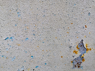 Abstract blurred background. The texture of rusty metal. Sheets of old rusty metal with stains and smudges