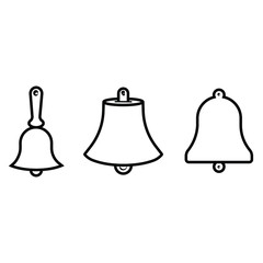 Bell Icon vector illustration photo