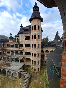 Castle in Lapalice (Kaszuby, Poland)