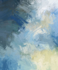 Brushed Painted Abstract Background. Brush stroked painting. Artistic vibrant and colorful wallpaper..