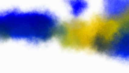 Watercolor painted background. Abstract Illustration wallpaper. Brush stroked painting. 2D Illustration.