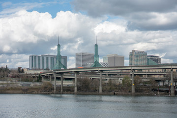 Fototapeta premium Portland cityscape